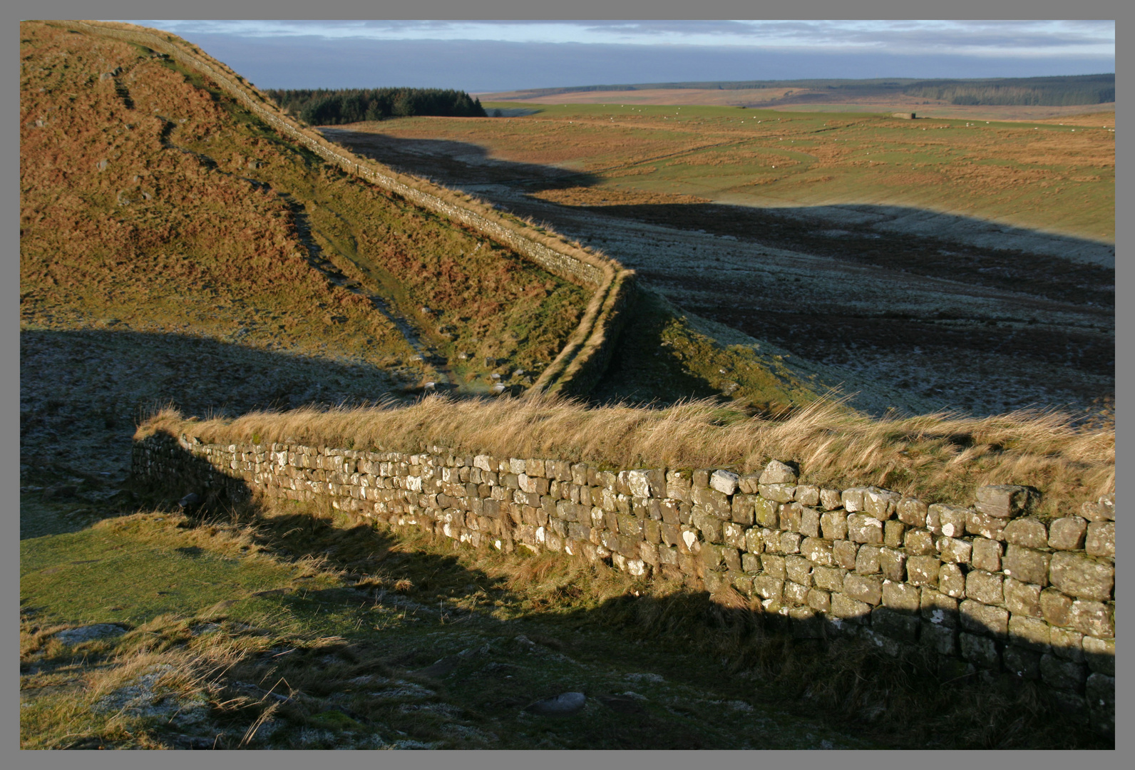 Roman Wall near Housesteads