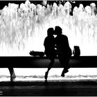 Romance by a Fountain - A New York Moment