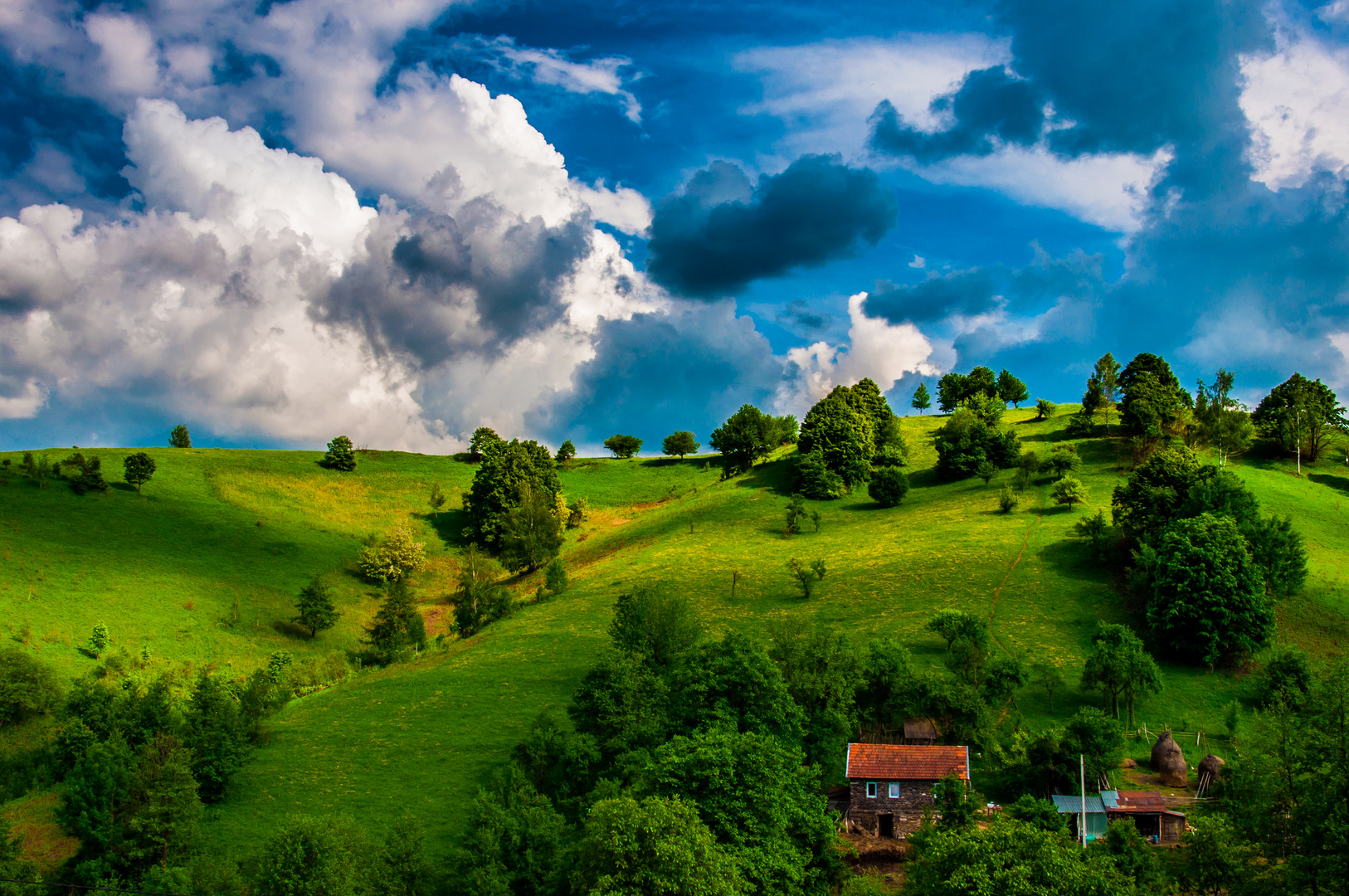 Romanian hill