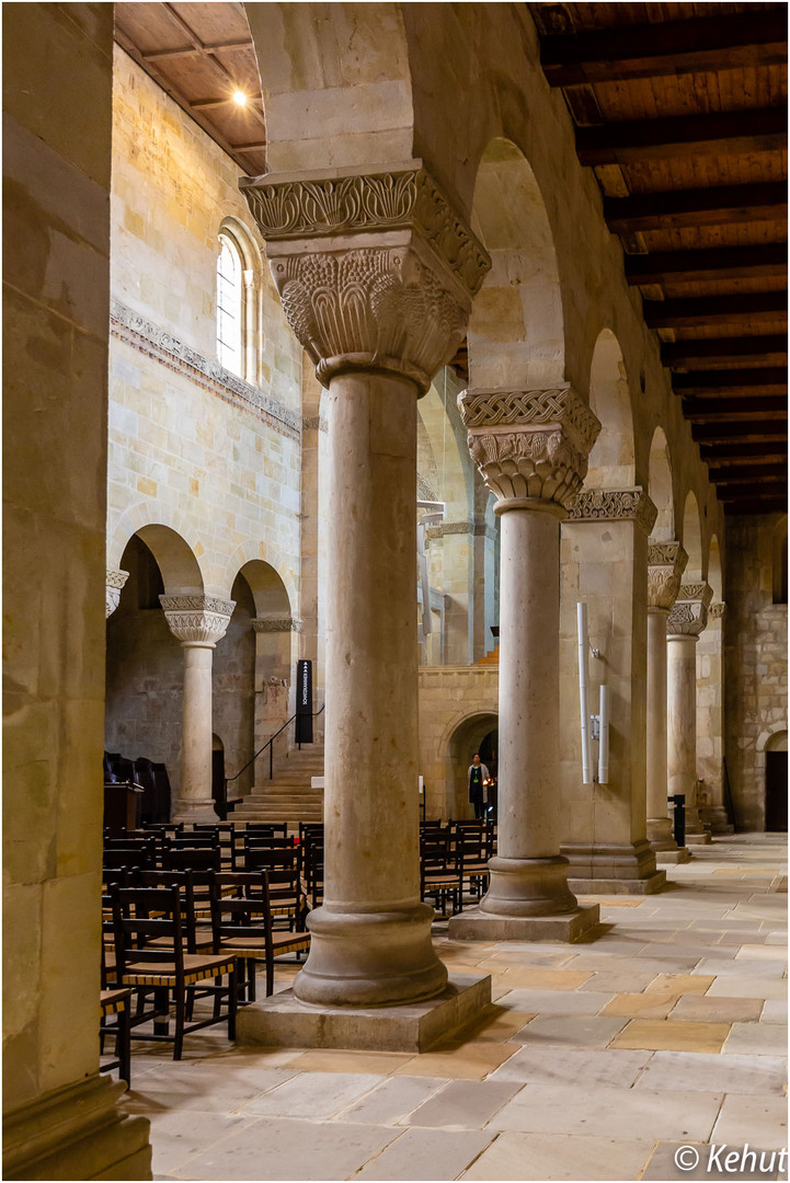 Romanische Arkaden - St. Servatius Quedlinburg Foto & Bild ...
