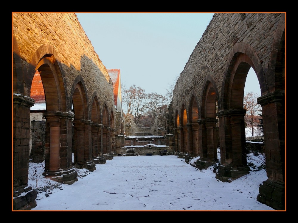 Romanische Kirchruine Memleben