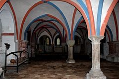 Romanische Krypta im Dom St. Peter und Paul in Brandenburg