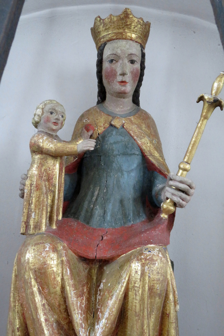 Romanische Madonna mit Kind (1350)
