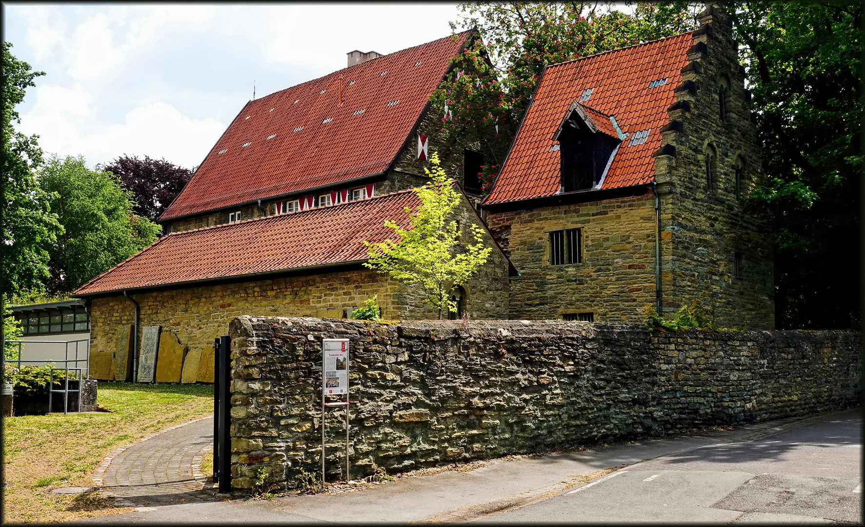 Romanisches Haus am Burghof-Museum in Soest