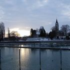 Romanshorner Hafen mit wenig Wasser