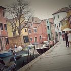 Romantic moment at Burano.