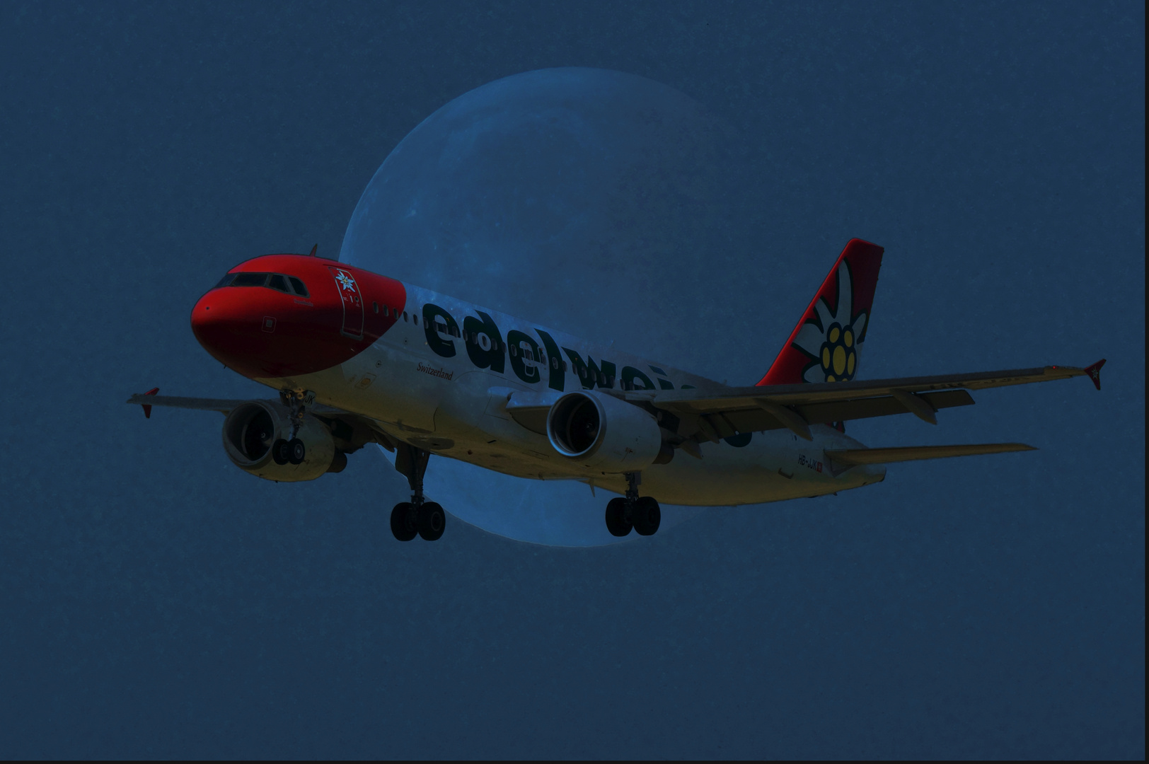 Romantic nightflight