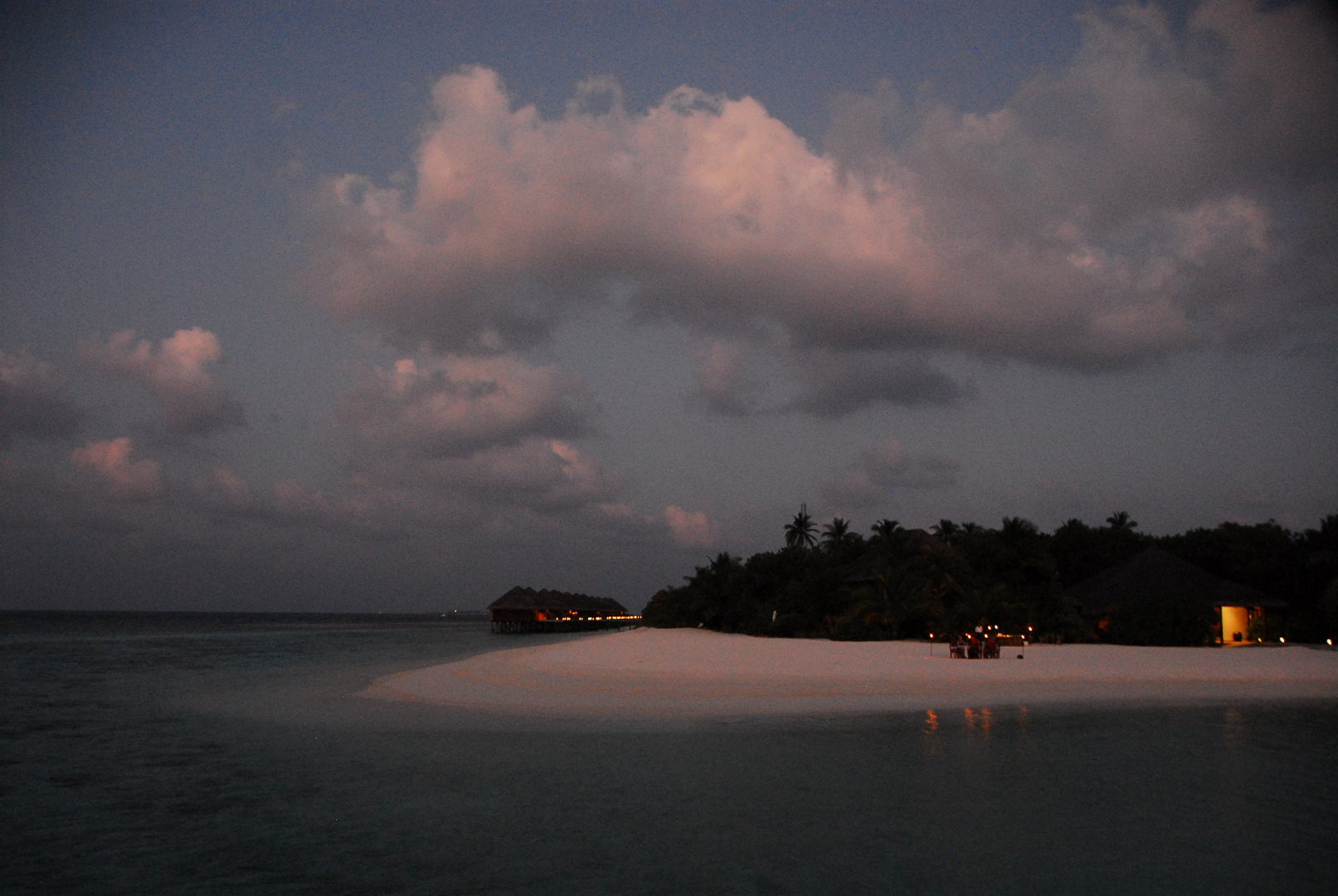 Romantic pur auf der Malediveninsel Mirihi