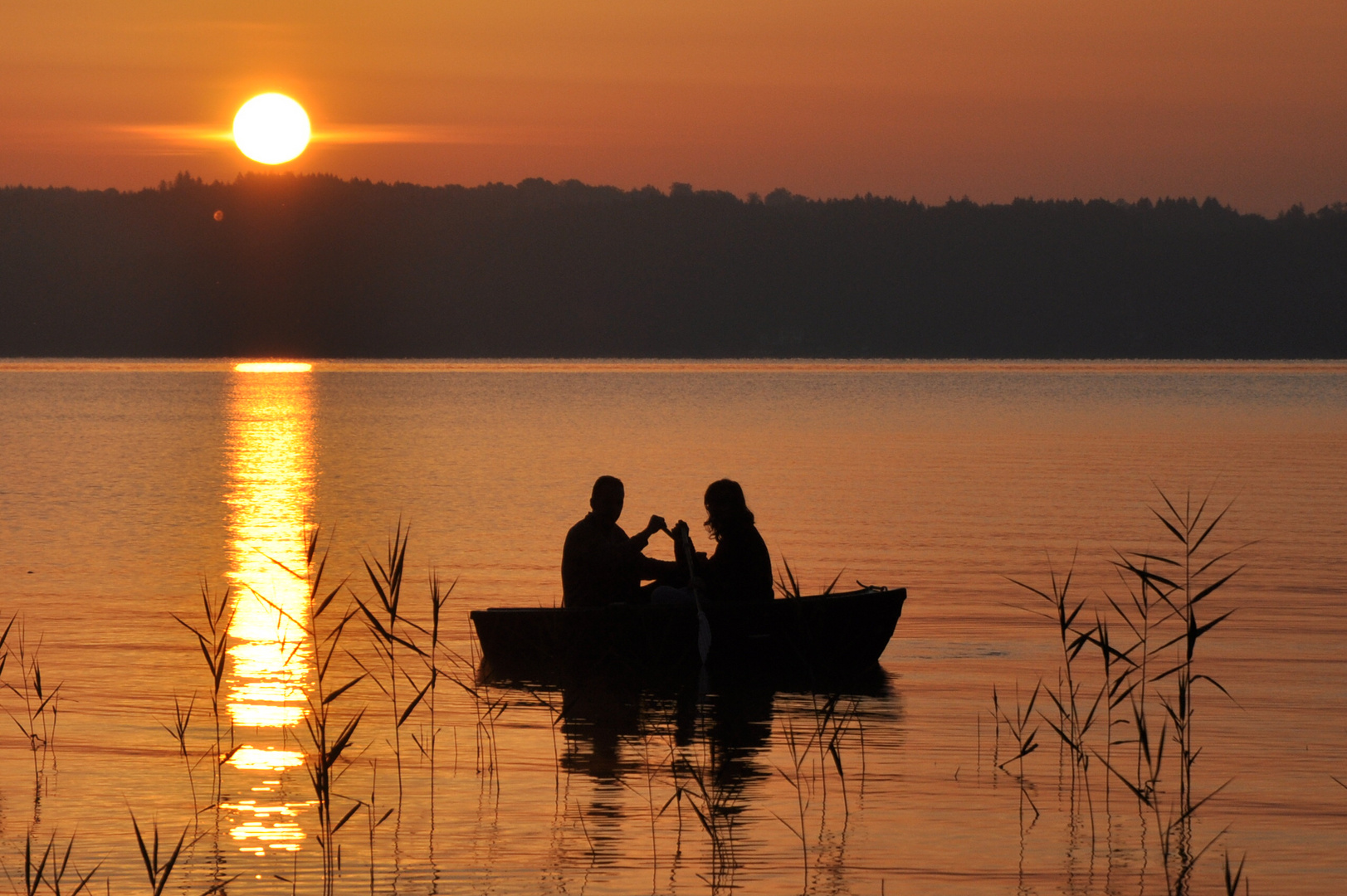 Romantic sunrise