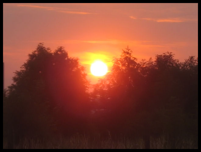 Romantik am frühen morgen - na für solch einen Anblick da viel das aufstehen einen leichter