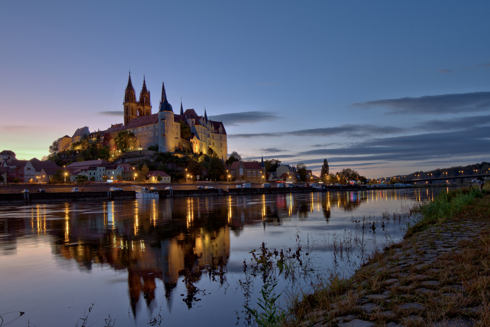 Romantik an der  Elbe  Foto Bild dokumentation wasser 