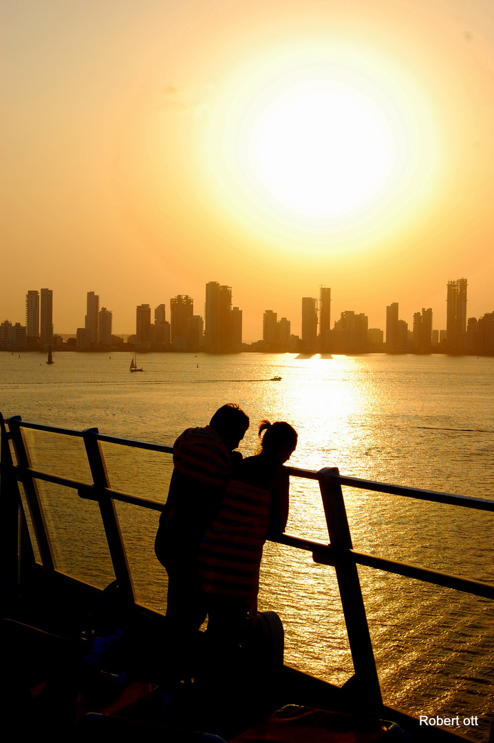 Romantik auf dem Aida Schiff Cartagena