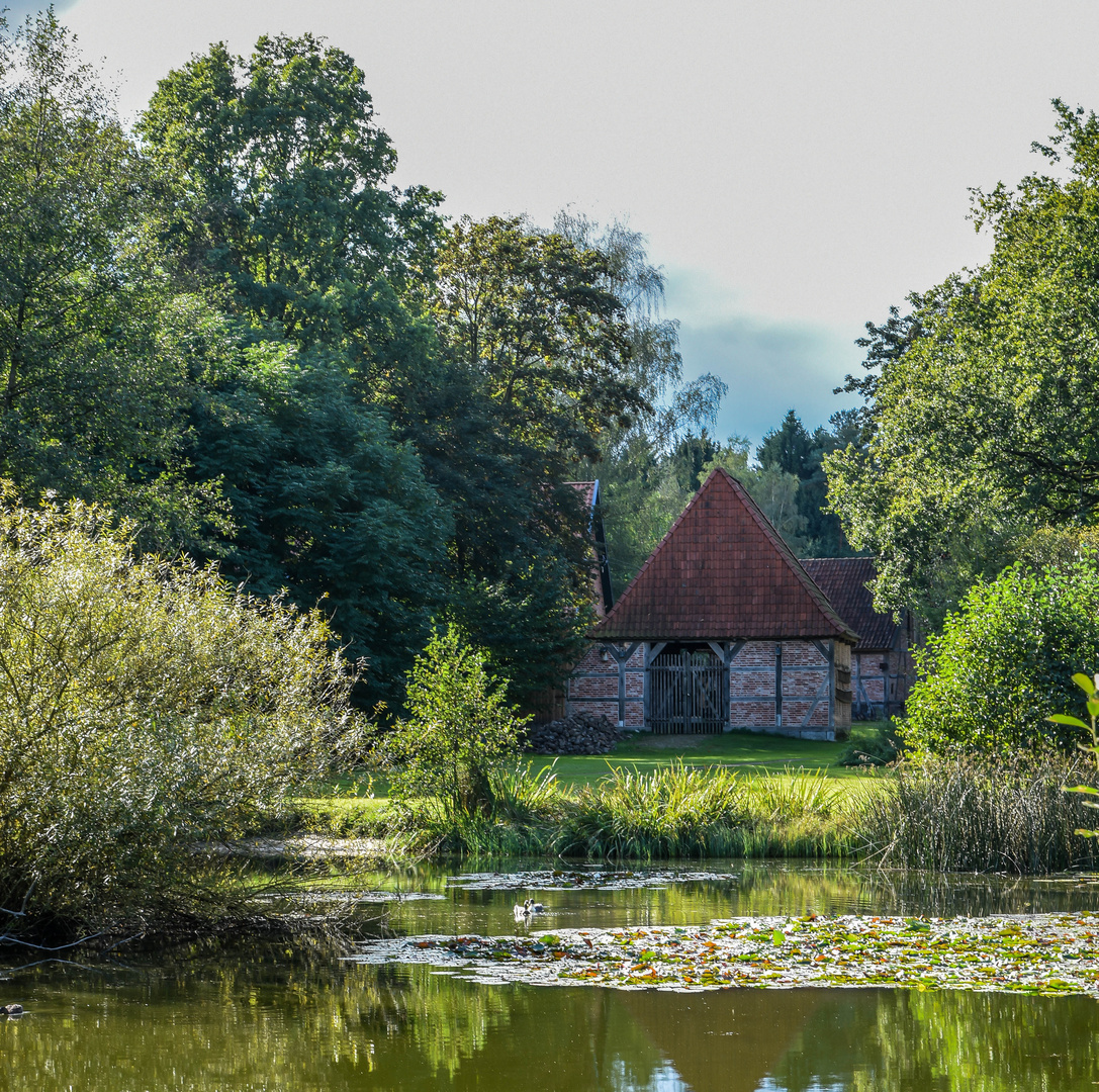 Romantik Foto & Bild alt, teich, natur Bilder auf