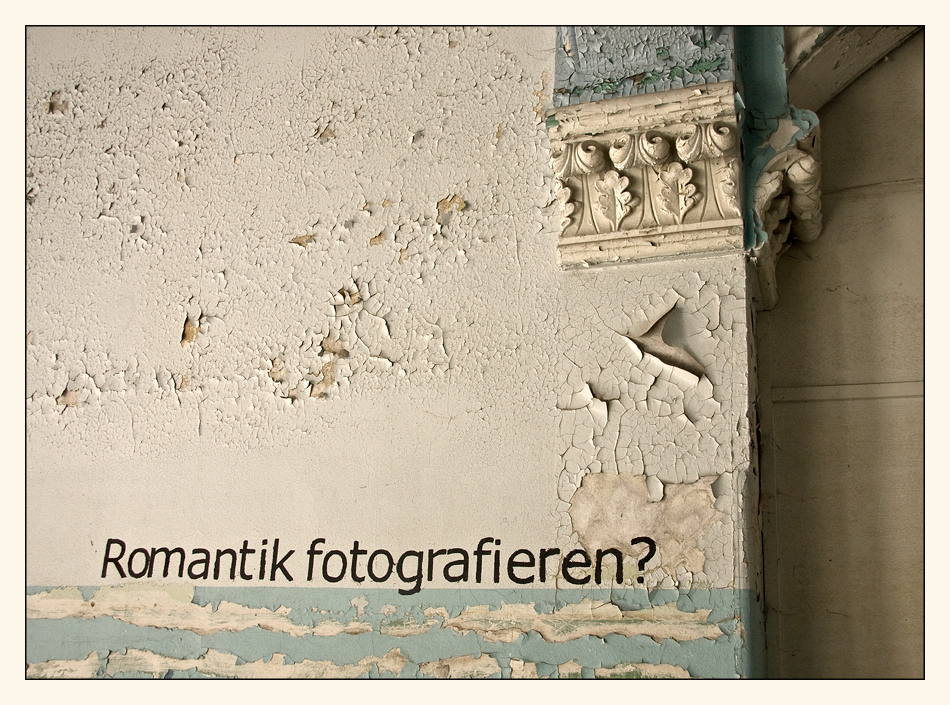 Romantik fotografieren?