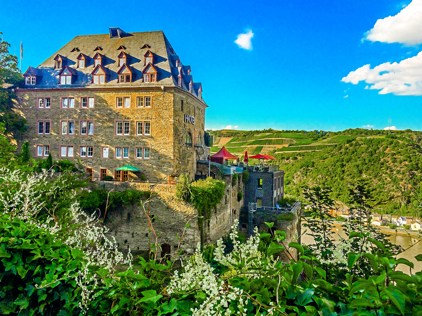 Romantik Hotel Schloss Rheinfels Foto & Bild architektur, foto's, motive Bilder auf