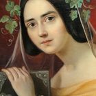 Romantik – Museum: Die Frau mit Weinblättern im Haar