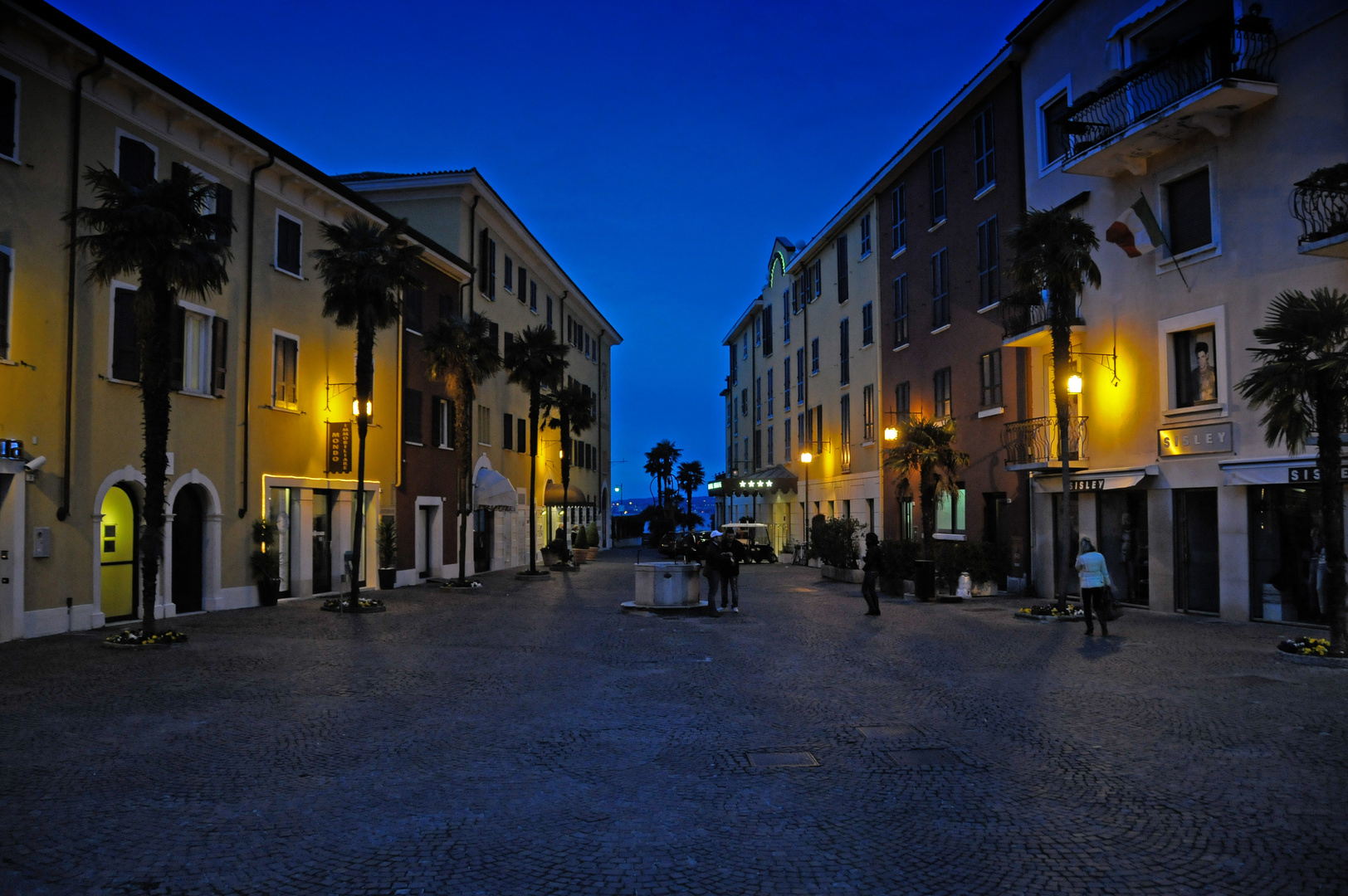 Romantik pur auf der Piazza...