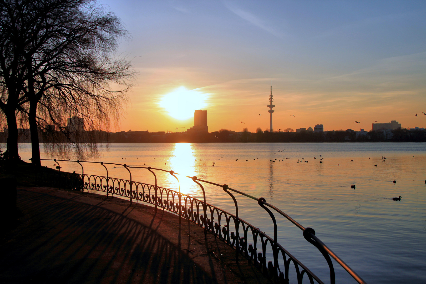 Romantik Sunset Hamburg