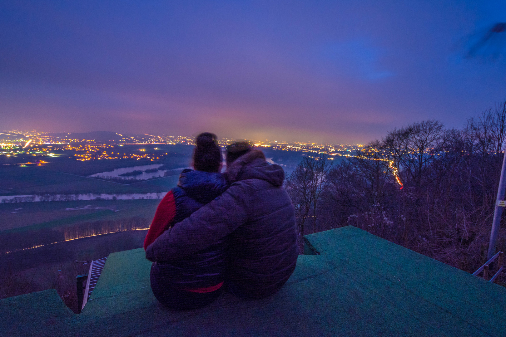 Romantik über der Weser