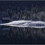 romantisch-ruhige Walchensee Winteridylle