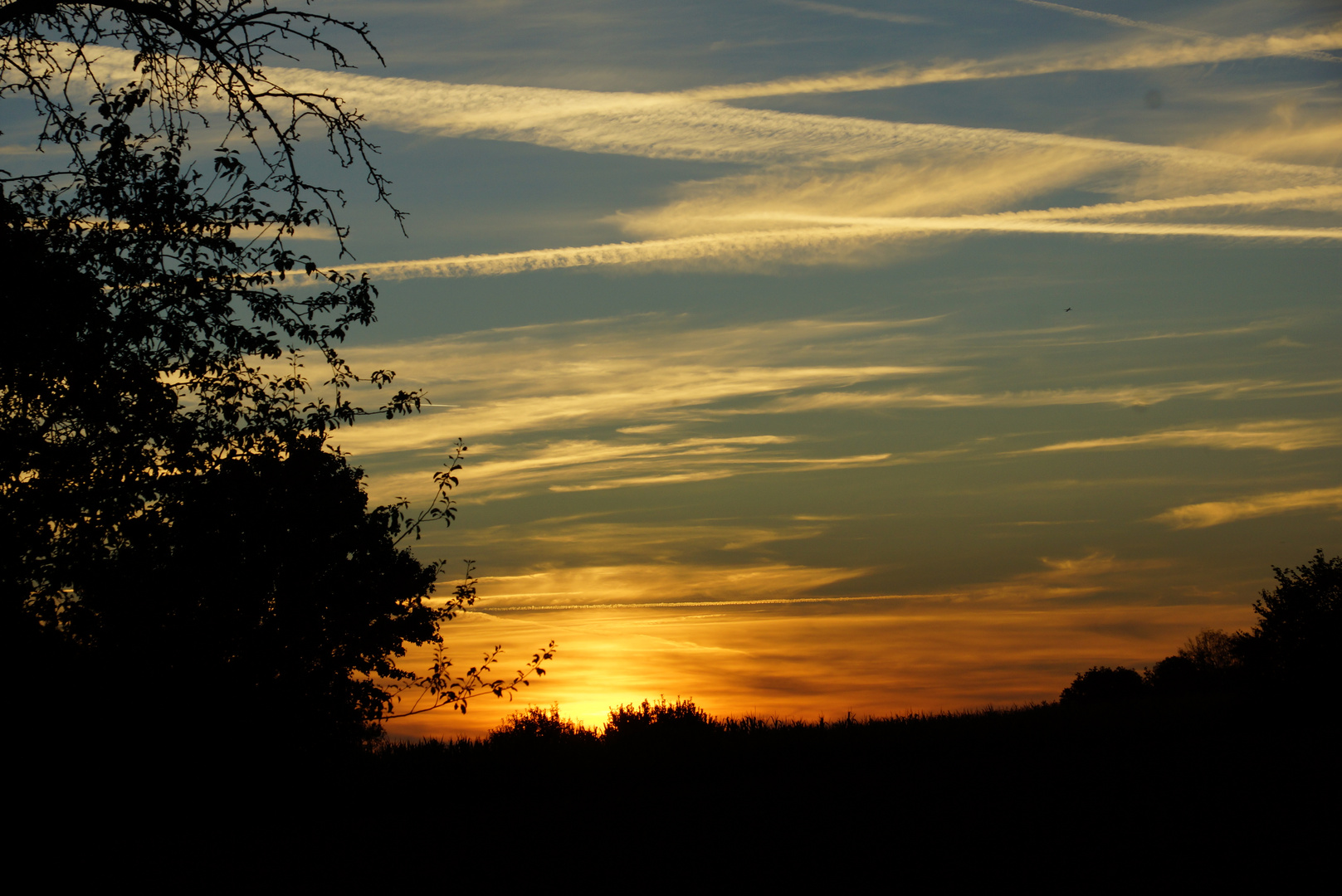 romantische Abendstimmung