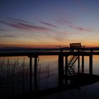 Romantische Abendstimmung am Ammersee