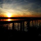 Romantische Abendstimmung am Ammersee