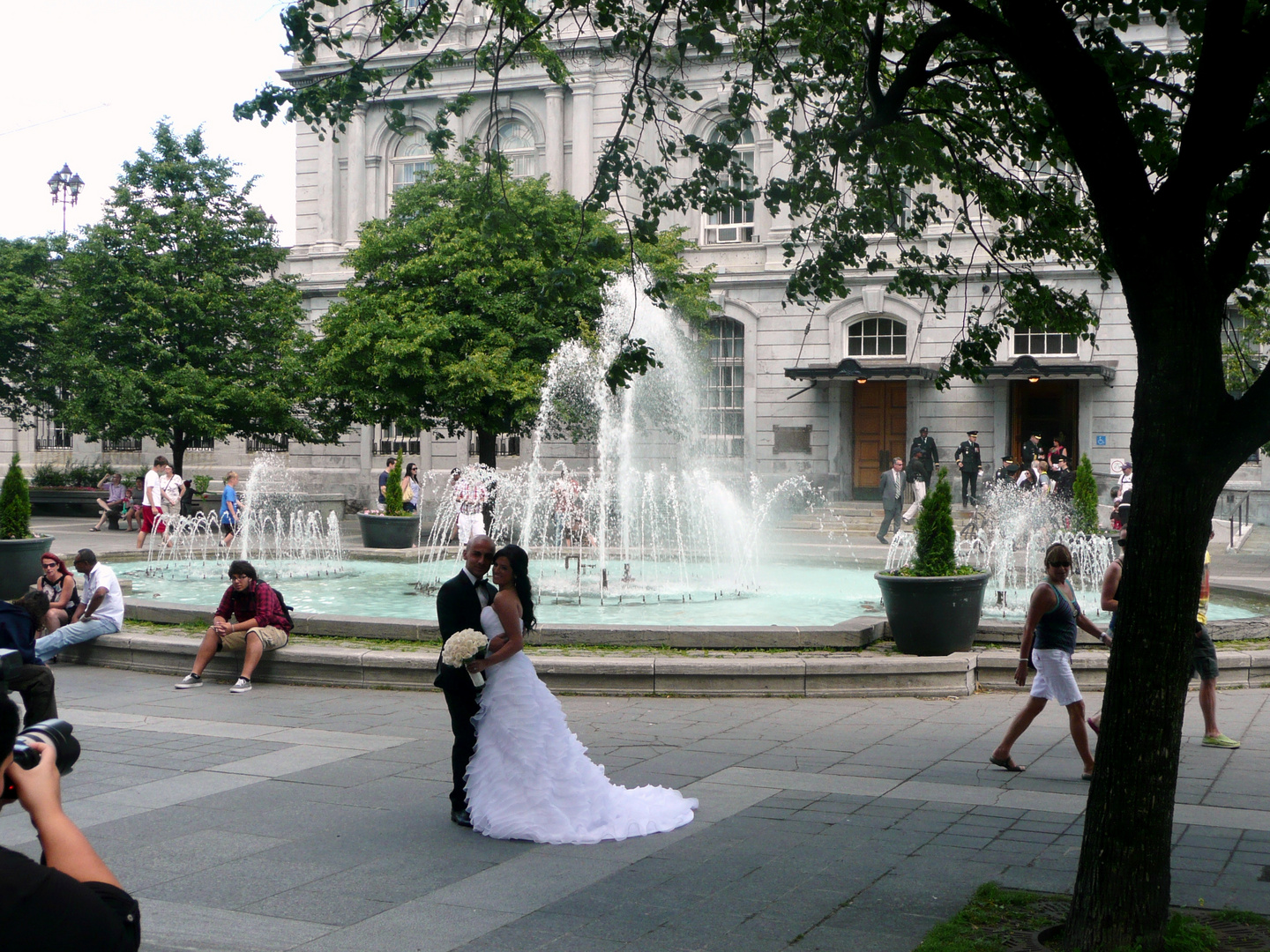 Romantische Altstadt von Montreal