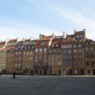 Romantische Altstadt Warschau - am Marktplatz