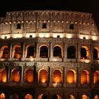 Romantische Atmosphäre beim Colosseum