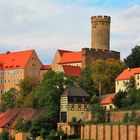 Romantische Burg Gnandstein im Herbst