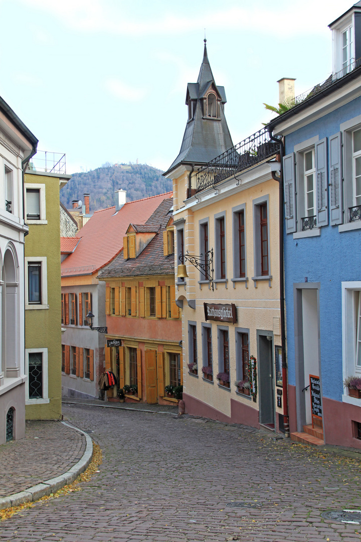 Romantische Gasse in Baden-Baden