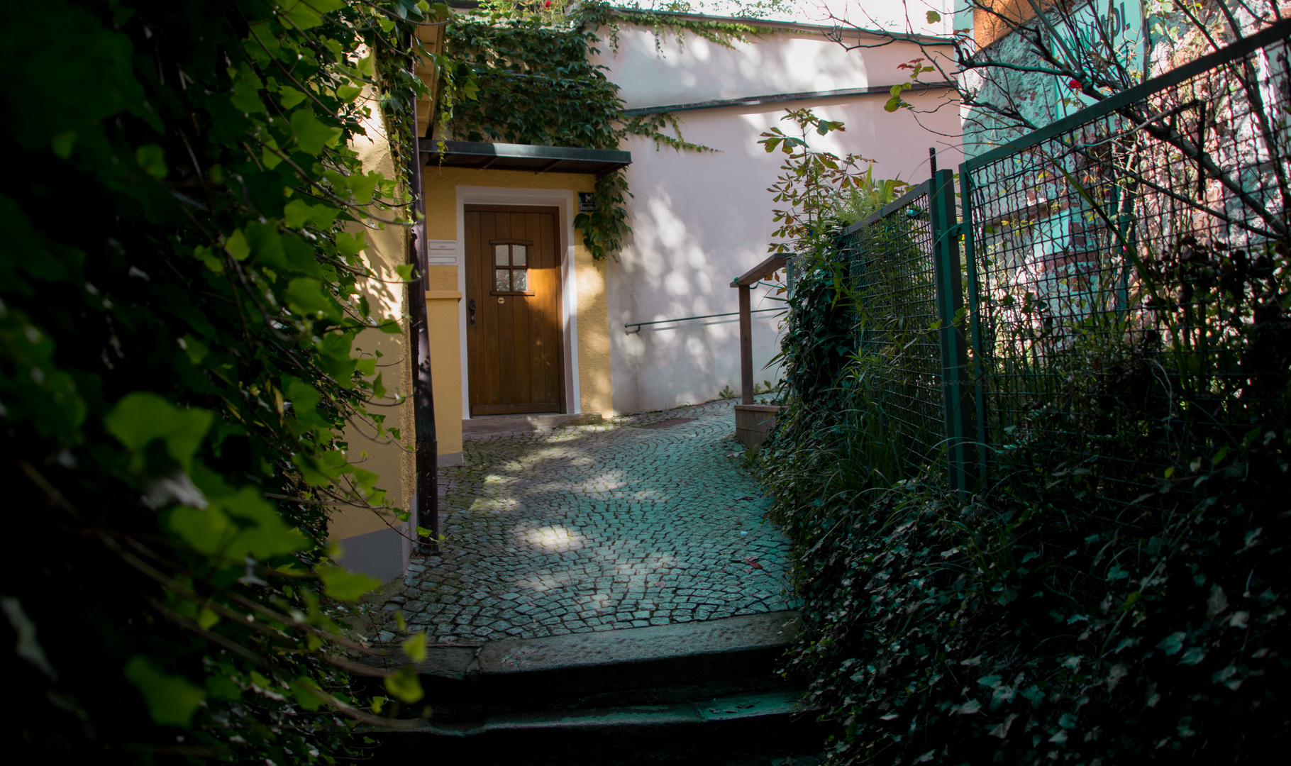 Romantische Gasse in Passau / Bayern