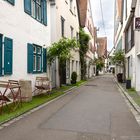 Romantische Gasse in Ulm