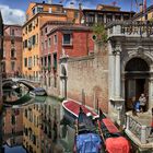 Romantische Gassen  Venedig - Windstille -