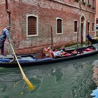 Romantische Gondelfahrt in Venedig