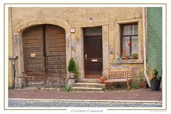 Romantische Hausfassade