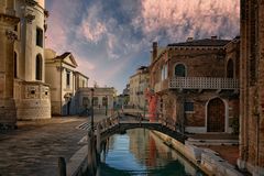 Romantische Hinterhöfe - Venedig -