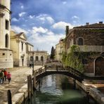 Romantische Hinterhöfe Venedig  