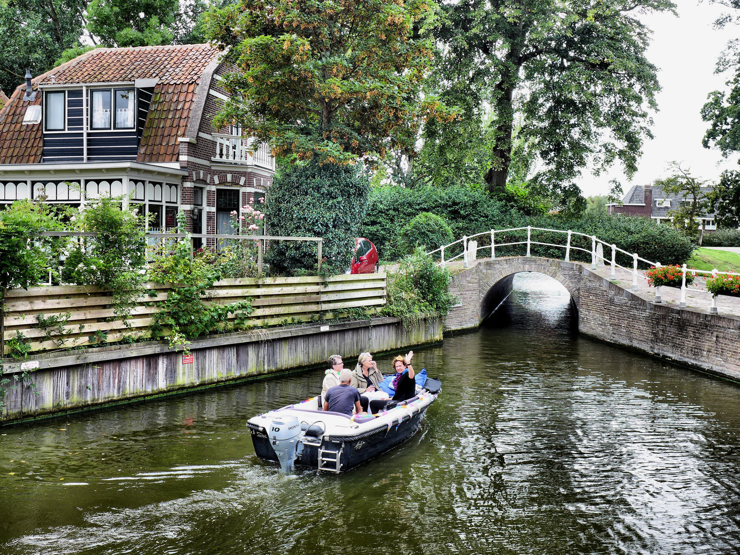 Romantische Idylle in Alkmaar