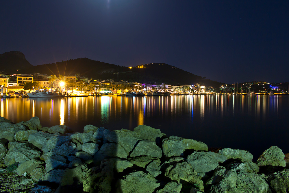 Romantische Nacht am Port d' Andratx