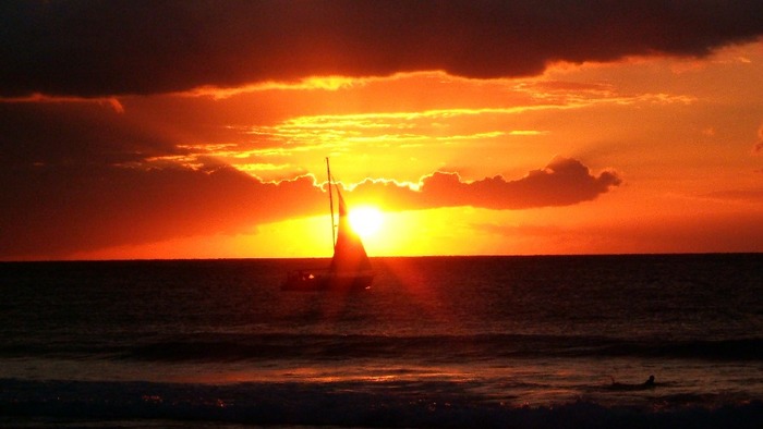 Romantische Schifffahrt