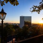 Romantische Stimmung am MAN Hochhaus