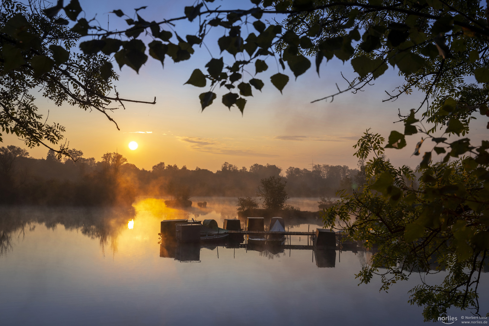 Romantische Stimmung am Wasser