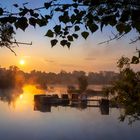 Romantische Stimmung am Wasser