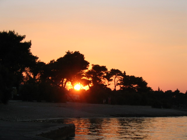 romantische stimmung in kroatien