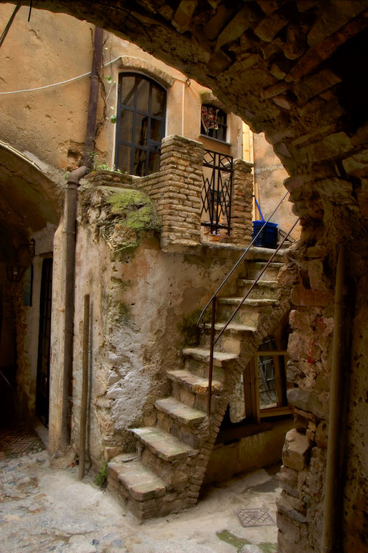 ..romantische Treppe..