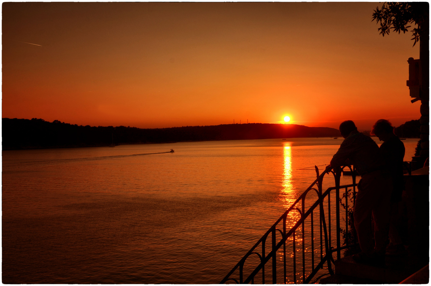 Romantischer Abend Bilder: Zeichnen für Kinder und Erwachsene