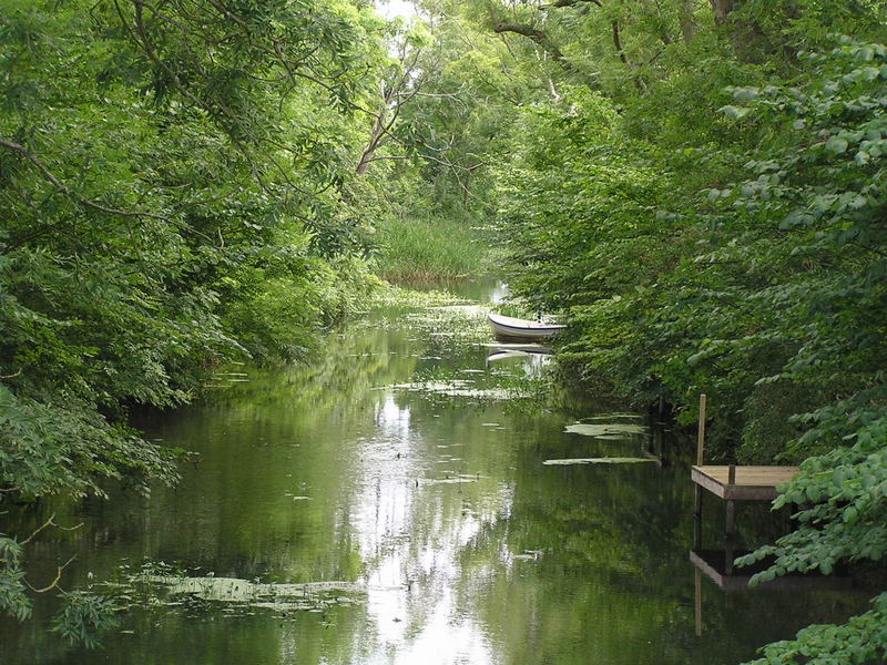 Romantischer Bachlauf