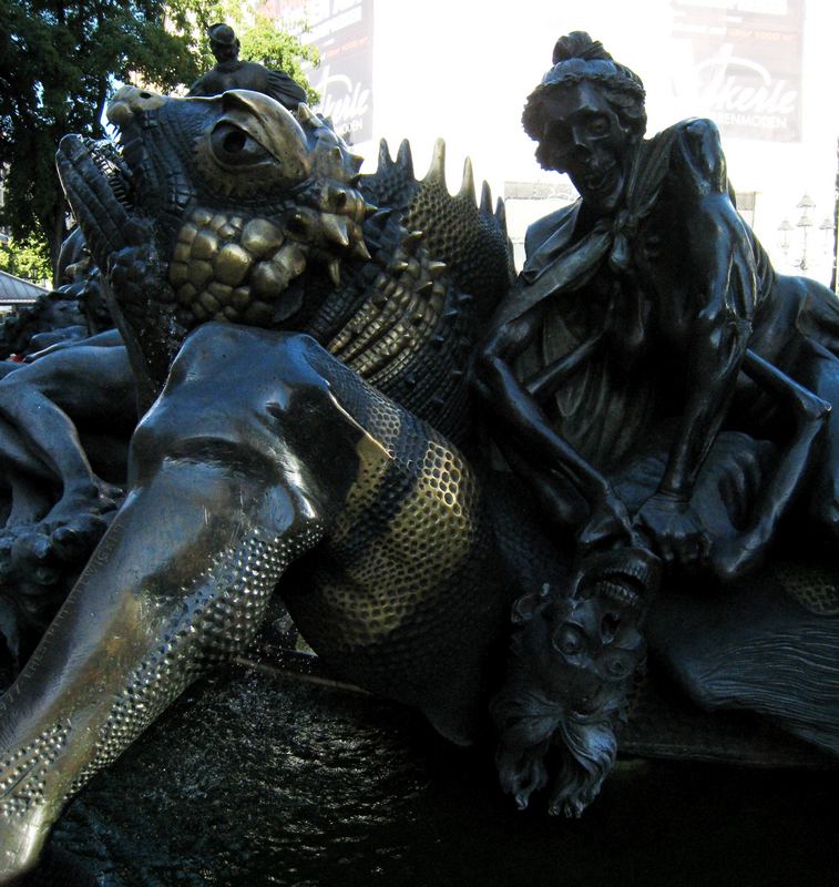 romantischer Brunnen in Nürnberg II